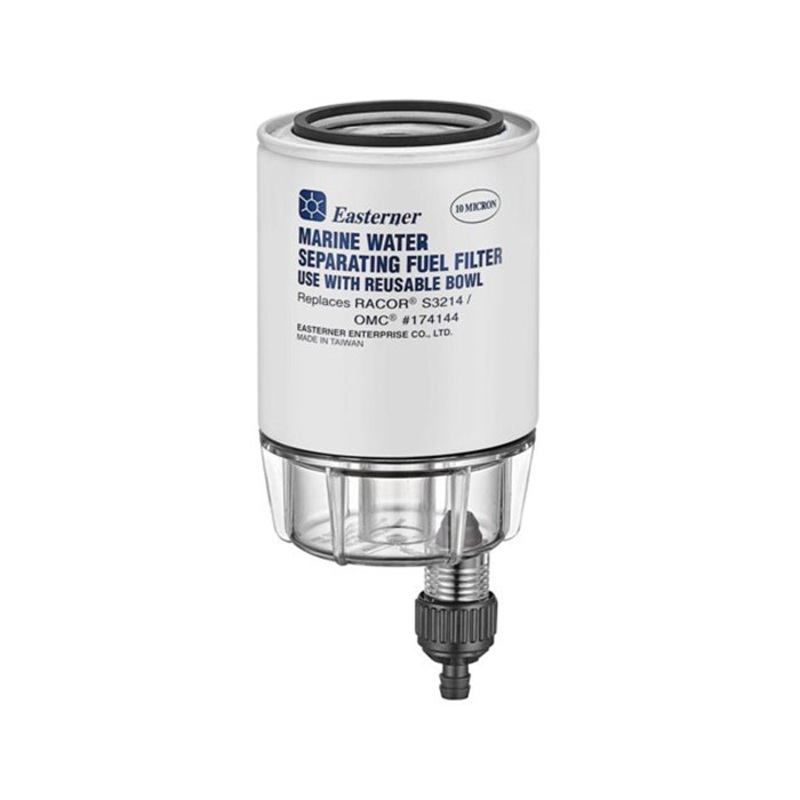 WATER SEPARATING FUEL FILTER WITH BOWL REPLACES RACOR S3214