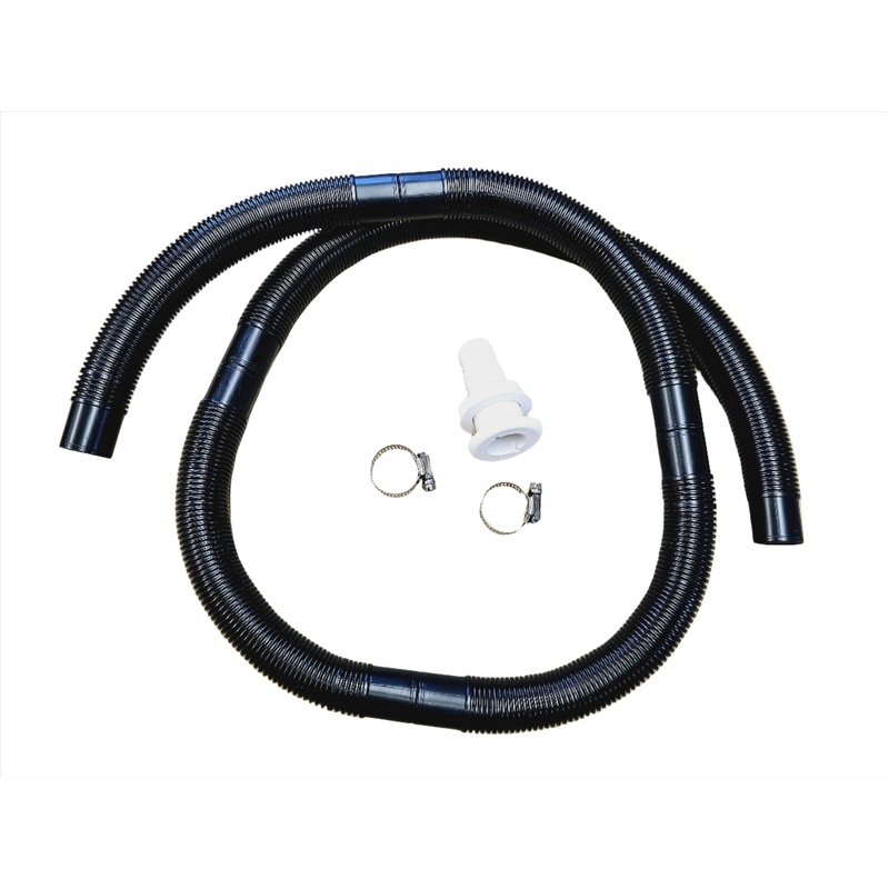 BILGE PUMP HOSE INSTALLATION KIT WITH 6 FT HOSE BOAT 1-1/8 INCH (28 MM)