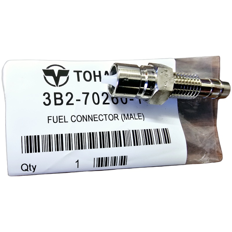 GENUINE TOHATSU MALE FUEL CONNECTOR ENGINE SIDE 2 STROKE 3B2-70260-1