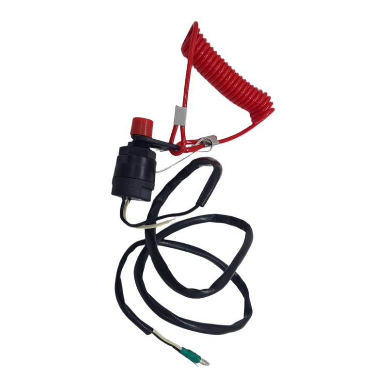 Outboard Motor Kill switch & Safety Lanyard 2.5hp – 25hp Repl 65W-82575-01