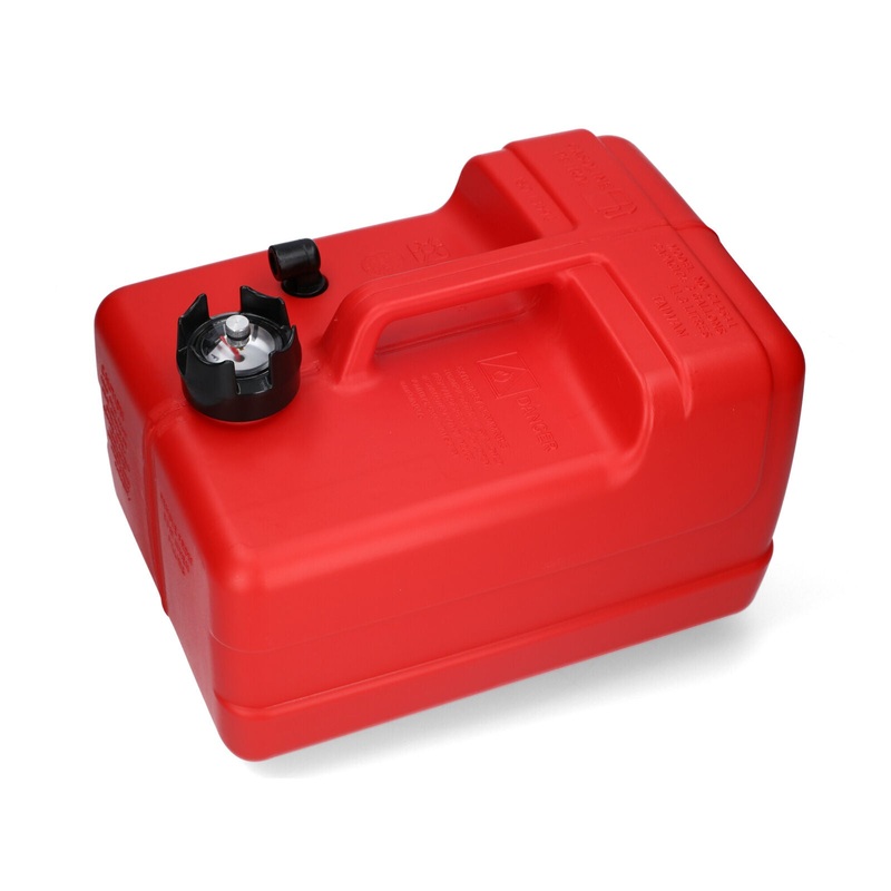 Plastic Fuel Tank with Gauge 11.3 Ltr for Yamaha, Mercury, Mariner, Tohatsu, Honda  Outboard Engine Boat