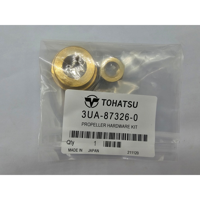 Propeller Hardware Nut Kit Tohatsu Outboard 8 hp 9.8 hp Genuine 3UA-87326-0 Fitting Kit