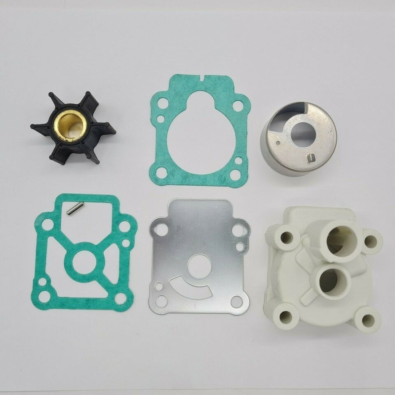 8 hp  9.8 hp Tohatsu Outboard Water Pump Impeller kit incl Housing  2 & 4 stroke models
