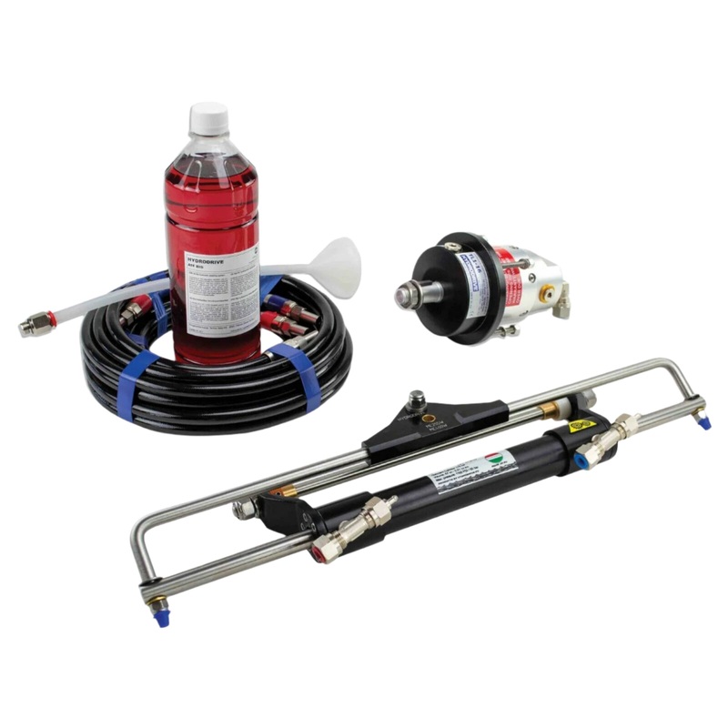 Hydrodrive Hydraulic Steering System Kit max 150HP EU made For Outboard Suzuki Yamaha Mercury Mariner Tohatsu Johnson Evinrude