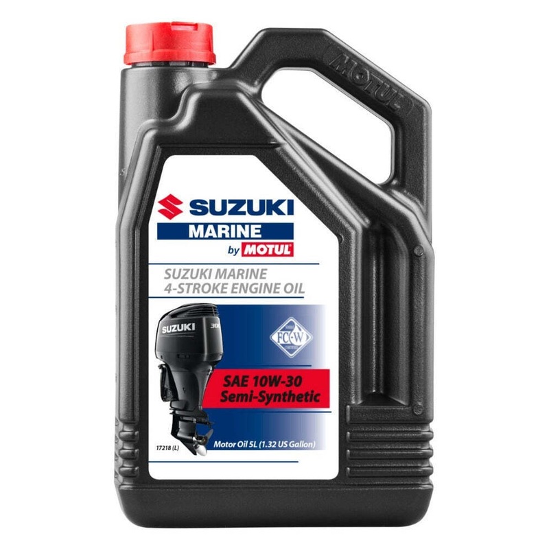 Suzuki Marine Semi-Synthetic Outboard Oil – 10W-30 – 5 Litres