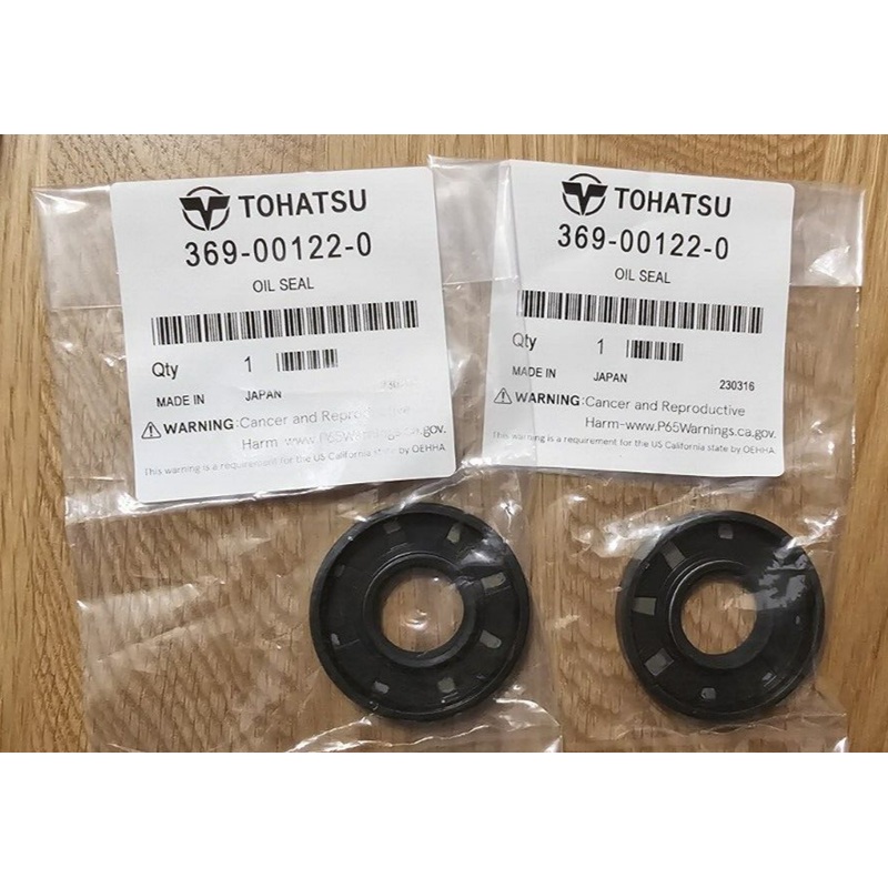Tohatsu 4 HP 5 HP 2-Stroke Outboard Crankshaft Oil Seal 369-00122-0