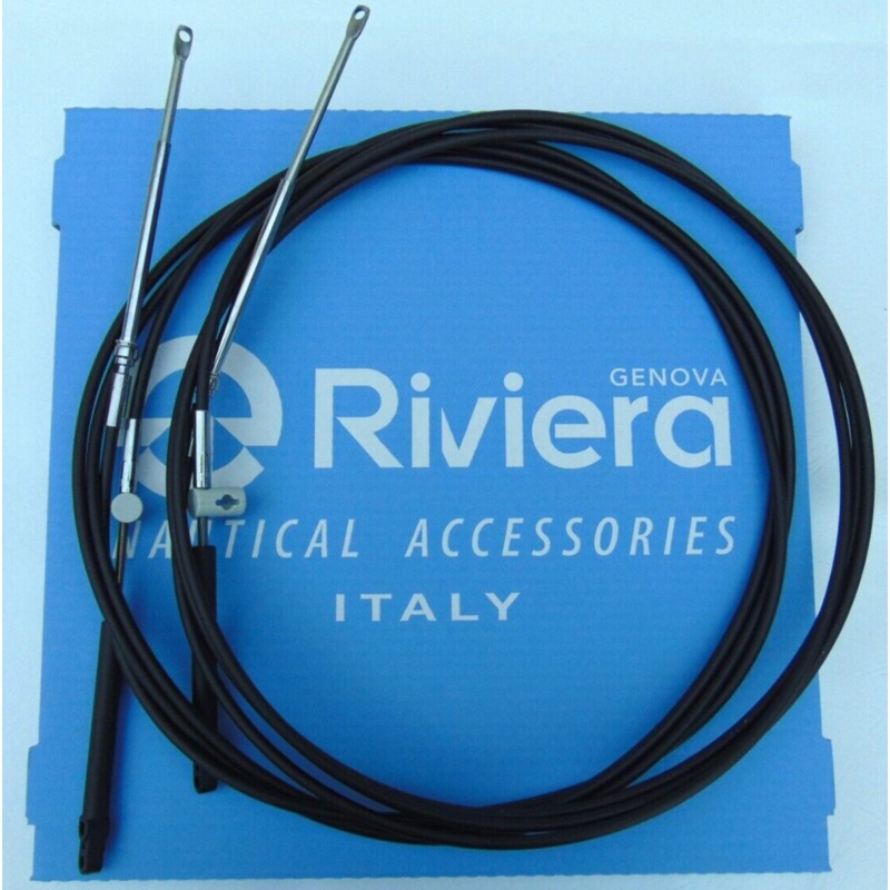 2@ 7ft C5 Remote control cable GEN1 MERCURY MARINER Outboard Throttle Gear RIVIERA