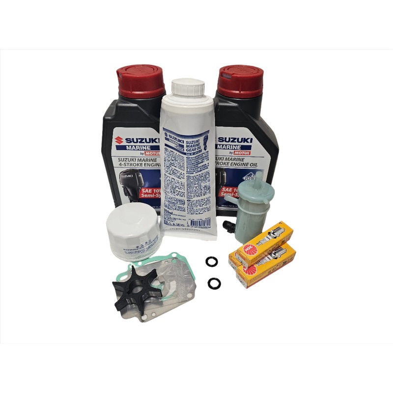 25 HP 30HP 4 STROKE SERVICE KIT SUZUKI OUTBOARD  2015 & UP OIL FILTER DF25A 30A