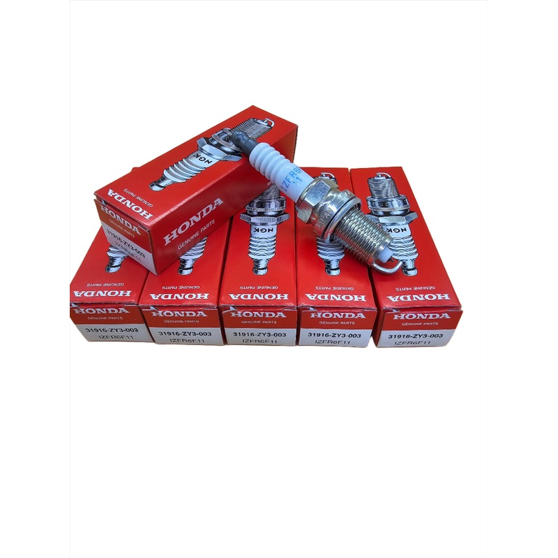 6 @ HONDA NGK SPARK PLUG IZFR6F11 FOR BF175A BF200A BF225A HONDA OUTBOARD 31916-ZY3-003