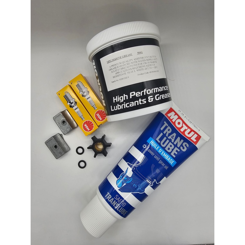 9.9 hp 15 hp 2 stroke Johnson Evinrude Outboard Service Kit 1993-2005 Models