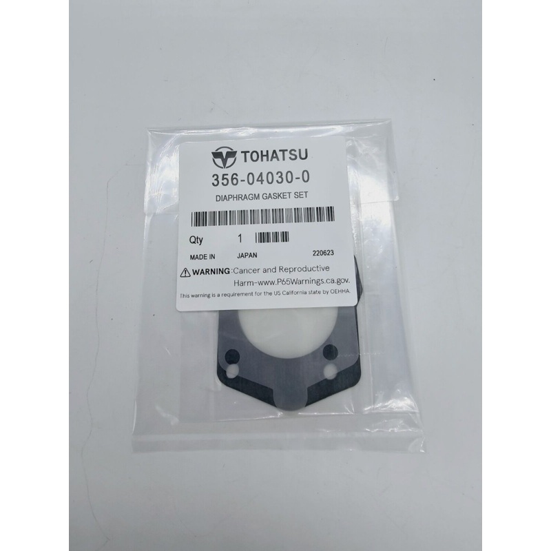 Genuine Tohatsu 2 Stroke Outboard Fuel Pump Diaphragm Kit 356-04030-0