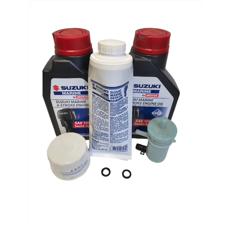 OIL CHANGE SUZUKI OUTBOARD 25 HP 30HP 4 STROKE 2015 & UP DF25A 30A SERVICE KIT