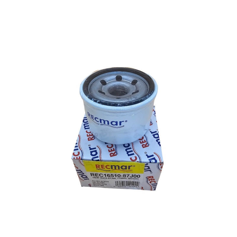 OIL FILTER FOR SUZUKI OUTBOARD 20 25 30 40 50 60 70 HP replaces 16510-87J00 16510-87J01
