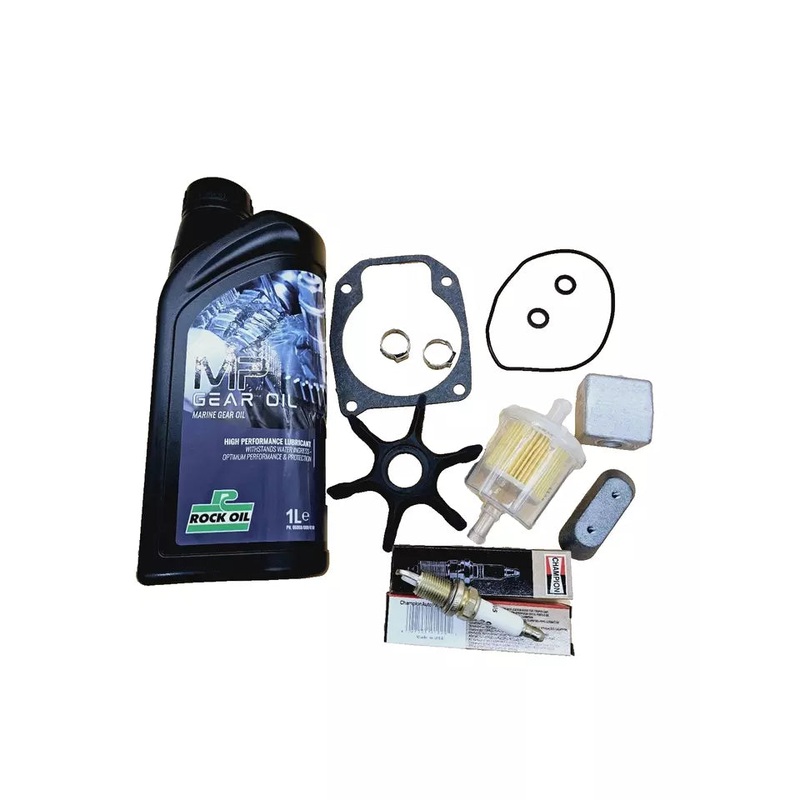 Service Maintenance Kit Evinrude E-Tec Outboard 50 60 HP Filter Spark Plugs