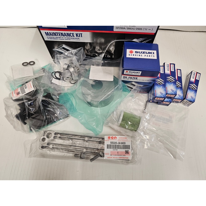 Suzuki Outboard DF250A DF300A Service Maintenance Kit 250 HP 300 HP 2011 & UP 17400-98865-000