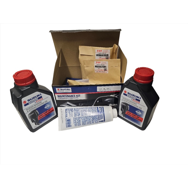 Suzuki Outboard DF25A DF30A Service Maintenance Kit 25 HP 30 HP 2015 & UP 10W30