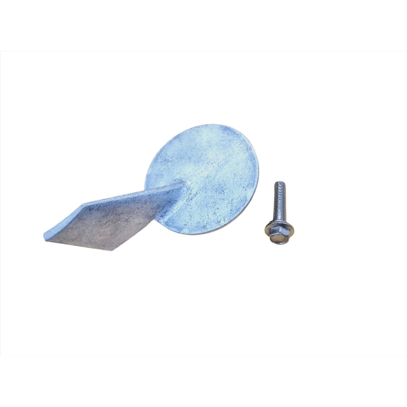 Trim tab anode for Yamaha Outboard 80 90 HP 6H0 6H1 2 stroke 80A 90A, 688-45371-02
