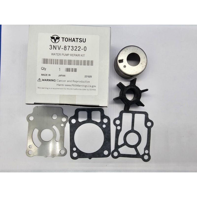25 HP 30 HP EFI 4 Stroke Water Pump / Impeller Kit Tohatsu Outboard 3nv-87322-0