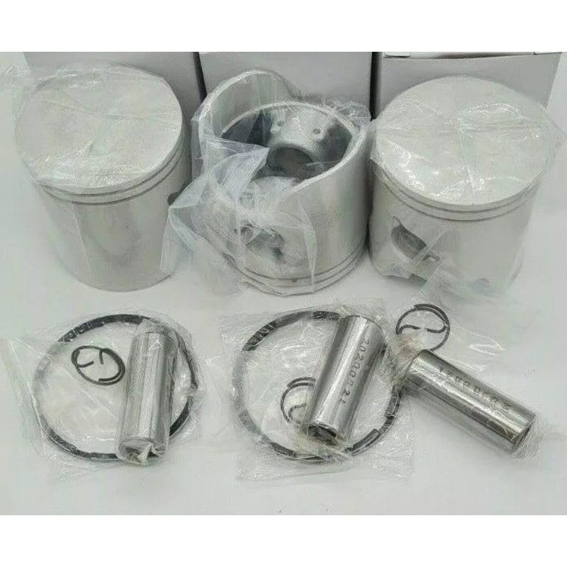 3 @ +0.25 PISTON KIT 50 60 70 HP YAMAHA OUTBOARD 2 STROKE 6H3-11635-01K 6K5-11635-03K