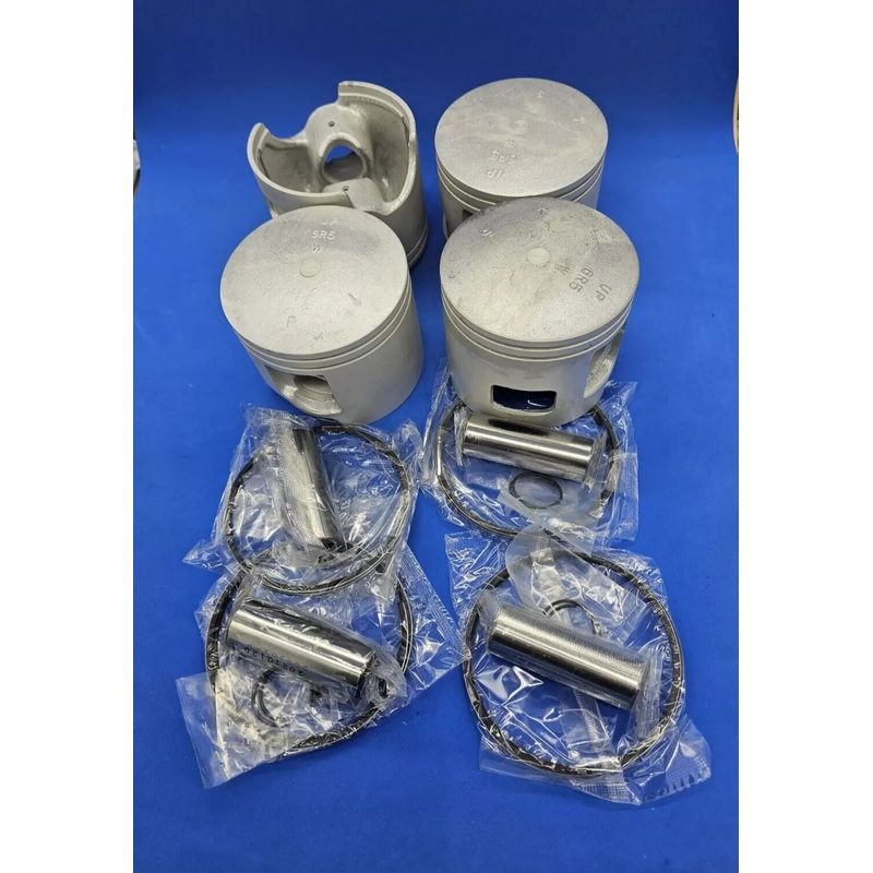 4 @ STD PISTON KIT 115 HP 130 HP YAMAHA OUTBOARD 2 STROKE V4 ’94 & UP