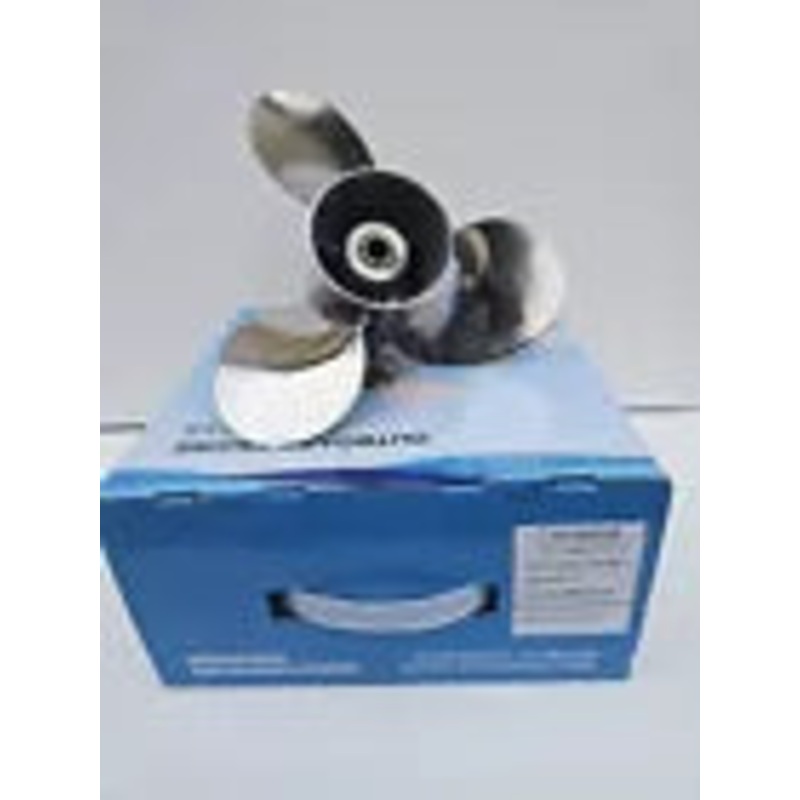 9.9 HP 15 HP Propeller for Yamaha Outboard 9.9 HP 15 HP 9 1/4 x 10 J 8 splines Pitch 10 Stainless Steel