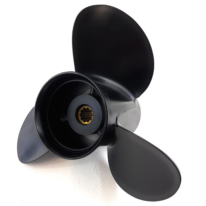 10 1/4 x 12 for Suzuki outboard 10 splines 20 hp 25 hp 30 hp Aluminium propeller