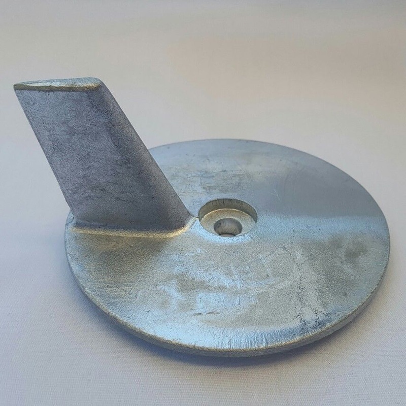 Zinc Trim tab anode for outboard Yamaha 20hp, 30hp 40hp 50hp 4 stroke, 2 stroke 664-45371-01