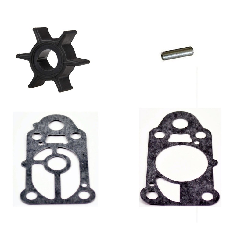 3.5HP 2Stroke Tohatsu  Outboard  Water Pump Impeller Kit  Gasket Pin