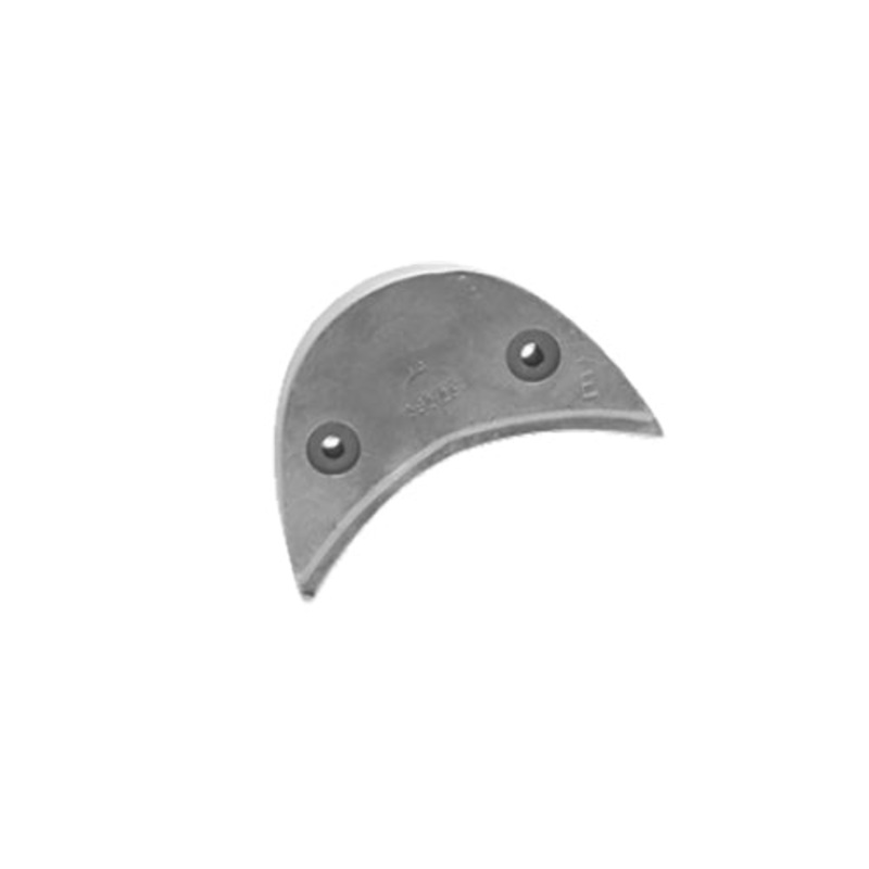 Half Moon Exhaust Housing Anode for Evinrude Johnson Outboard 90 – 140 HP, 392123