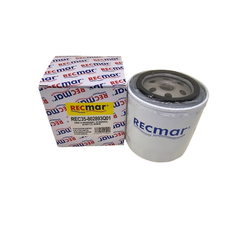 Recmar Fuel Filter / Water Separator for Mercury Outboard 35-802893Q01