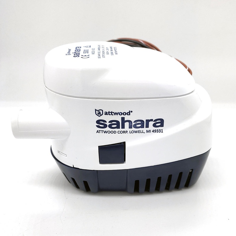 Bilge Pump ATTWOOD SAHARA S1100 Automatic 12v 28mm 1100GPH Outboard Boat Rib