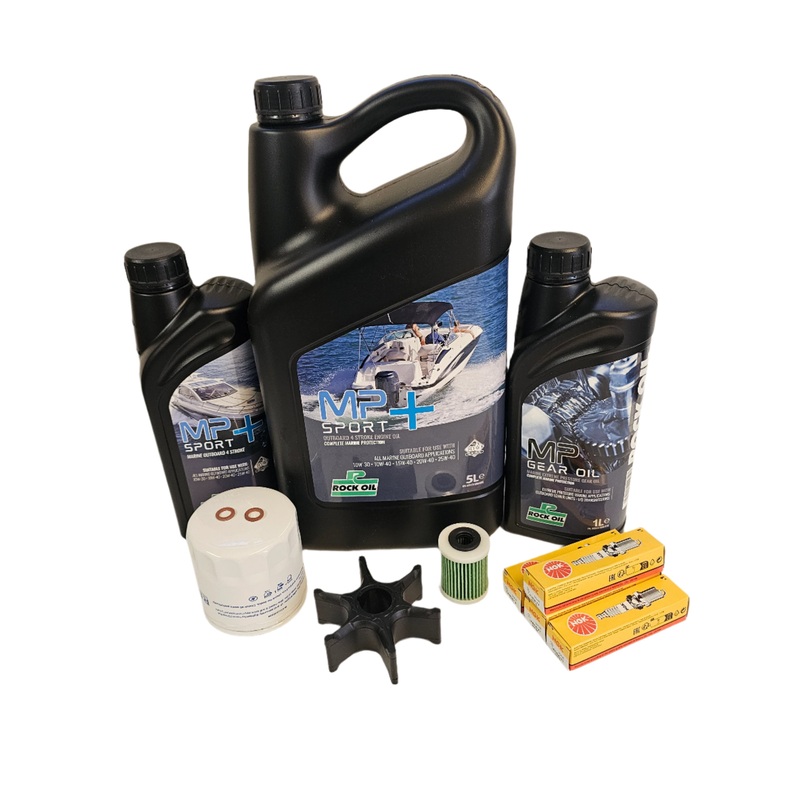 Yamaha 150HP 4-Stroke Outboard Maintenance Service Kit for F150A (2007+), F150D, F150F Models