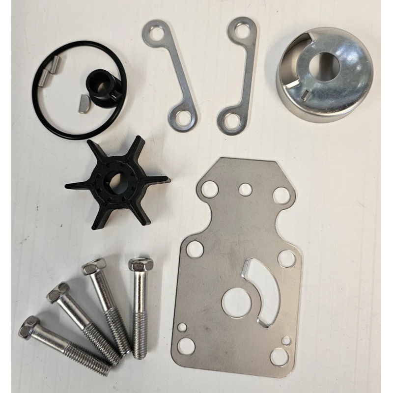 9.9 15 20 HP 4Stroke ’09-’19 Yamaha Outboard Water Pump Impeller Kit 6AH-W0078-00
