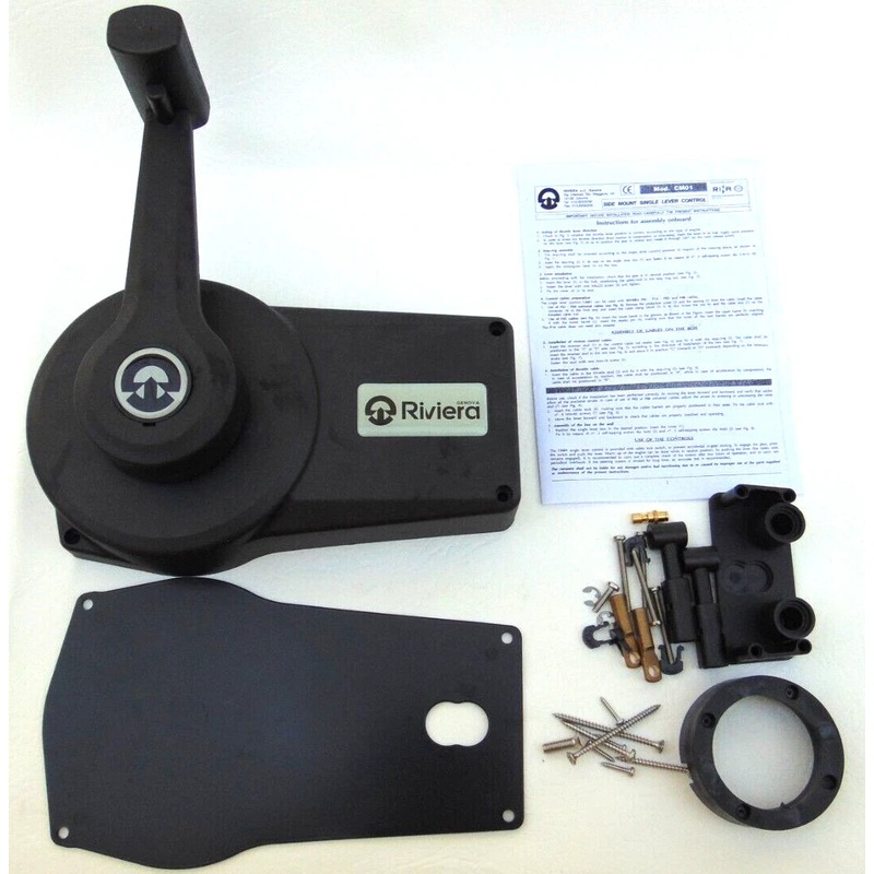 Outboard Inboard Remote Control fully adjustable side mount universal Riviera