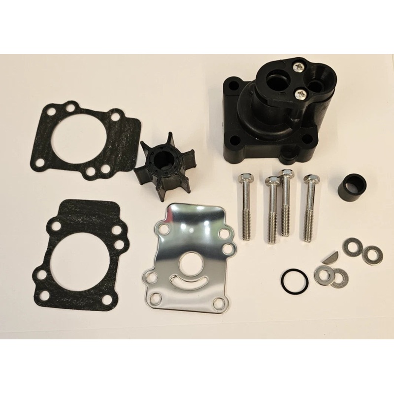 Water pump impeller kit for Yamaha Outboard 9.9 hp 15 hp 2 stroke ’84-’95 682-W0078-00 incl Housing