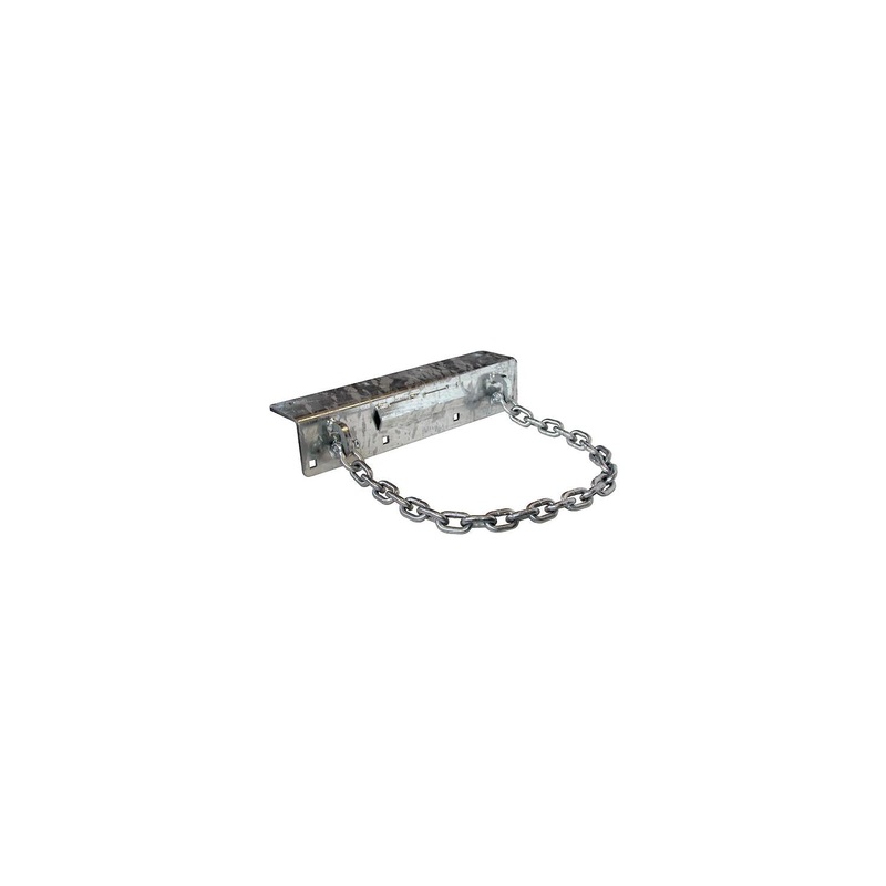 Tiedown Engineering 26419 Tie Down Dock Hardware – Steel Chain Pile Holder, Commercial Grade