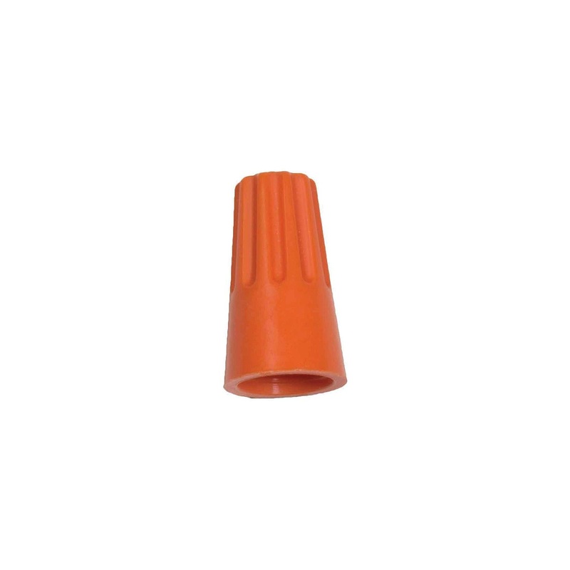 Wirthco 80884 Battery Doctor Orange Wire Nut Connectors, 18-14 AWG, 5/Pk.