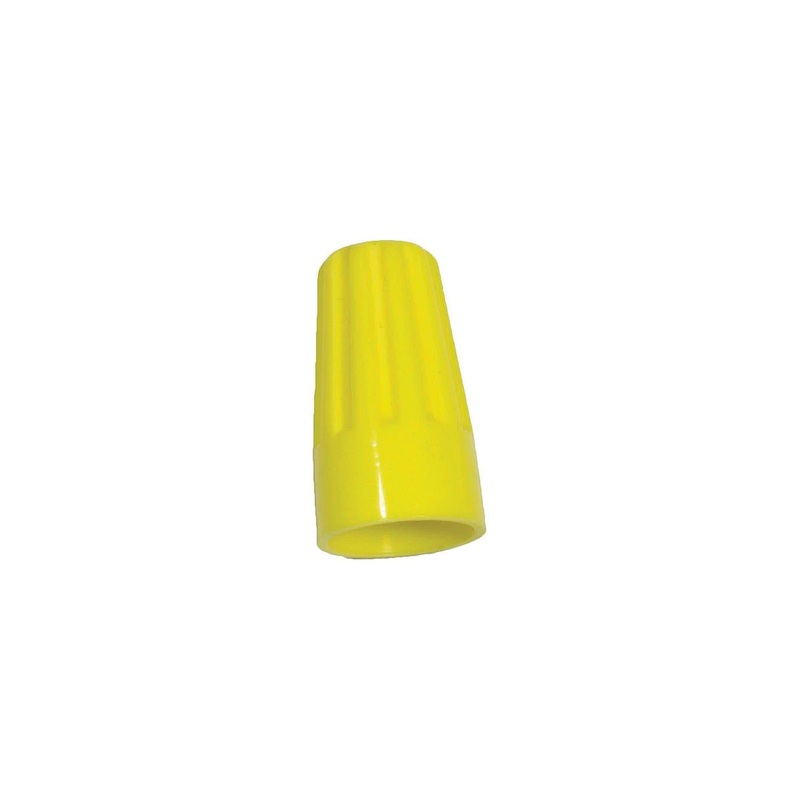 Wirthco 80886 Battery Doctor Yellow Wire Nut Connectors, 18-10 AWG, 5/Pk.