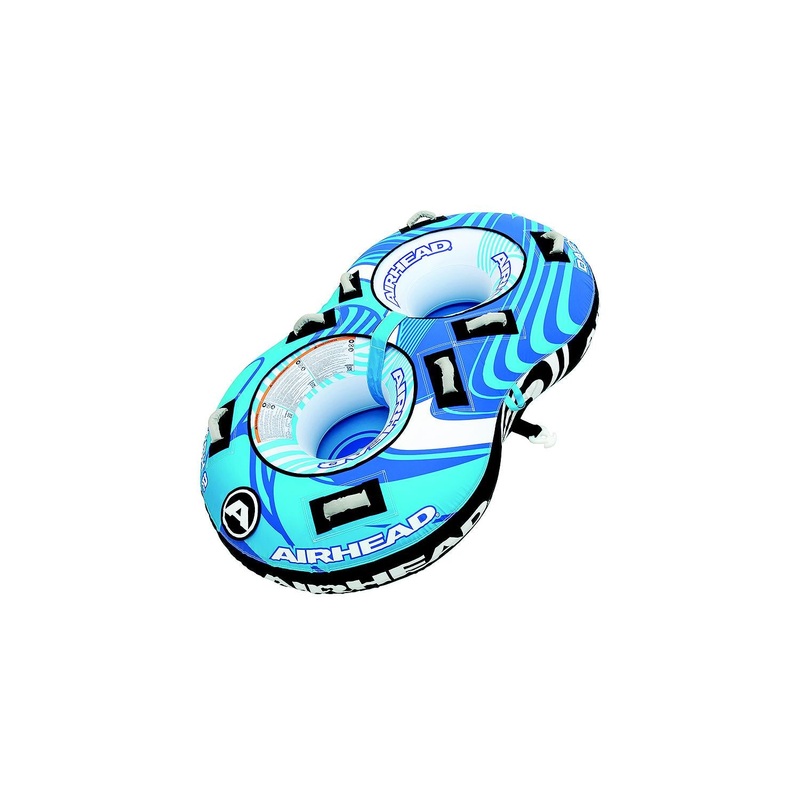 Airhead AHT50193BL AirHead Dash Towable Tube, 2 Rider, Blue