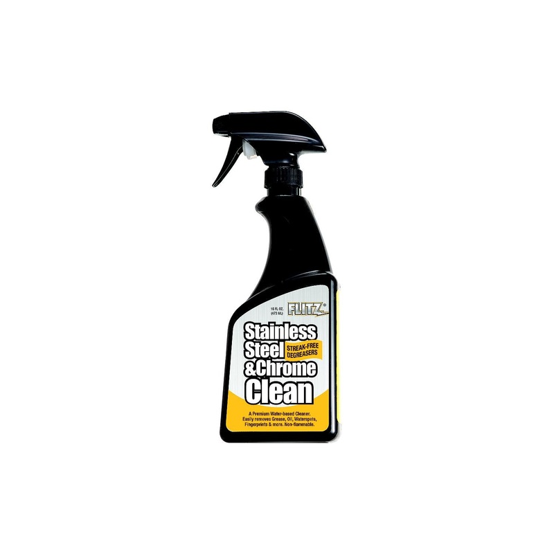Flitz SP-01506 Stainless Steel & Chrome Clean, 16 oz.