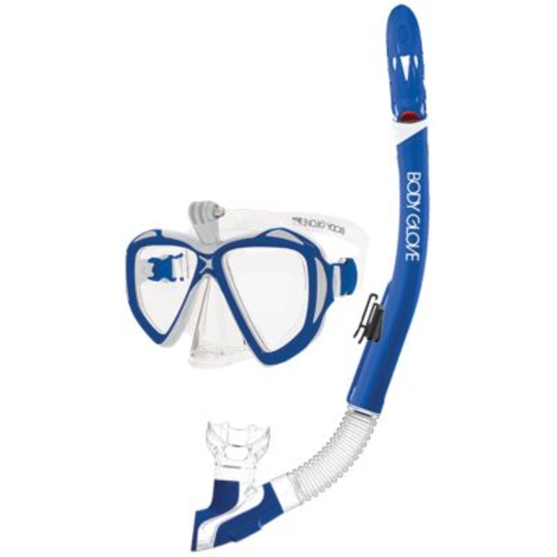 Body Glove Vests 17037CMBREDWHT Passage Mask/Snorkel Combo, Red/White