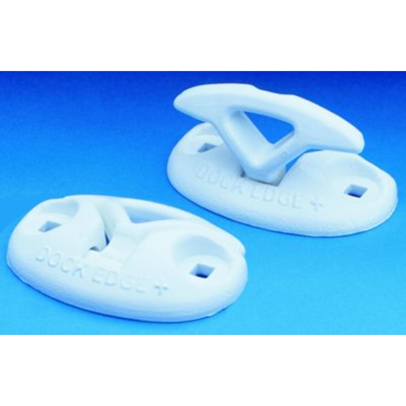 Dock Edge DE2603WF Flip-Up Ring Cleat, White