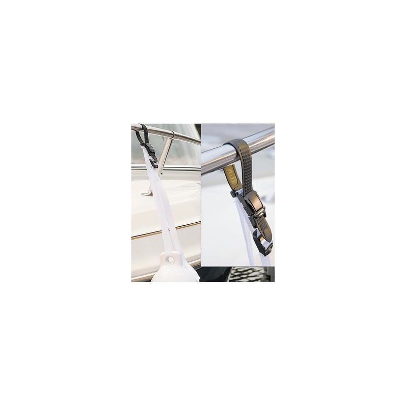 Dock Edge DE91500F Fender Lok Kwik Adjust White