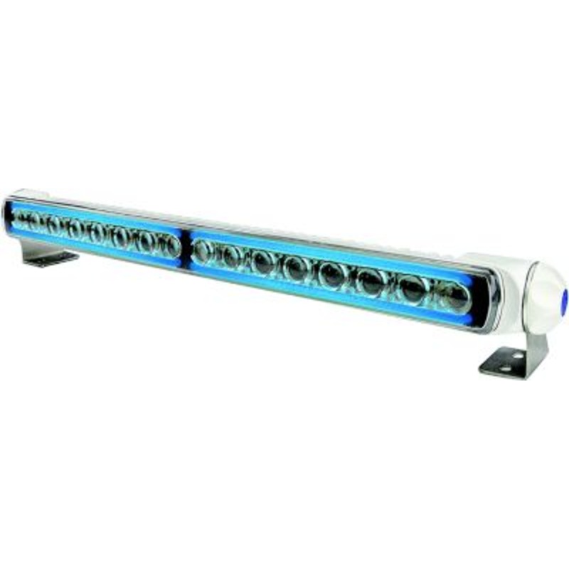 Hella 958140511 Sea Hawk-470 LED Light Bar w/White Edge & White Housing
