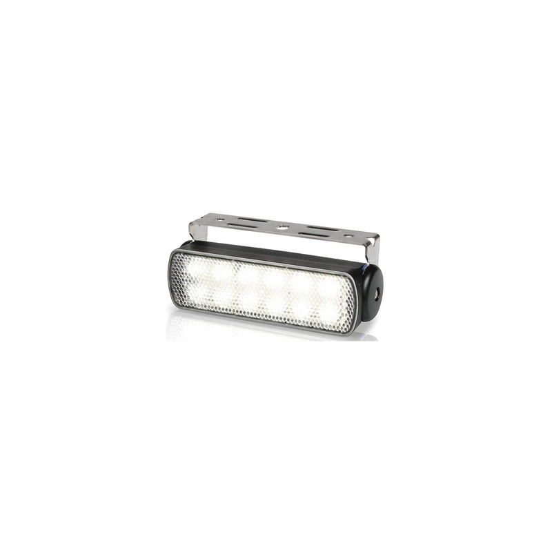 Hella 980670301 Sea Hawk 9-33V DC White Light LED Floodlight, Spread