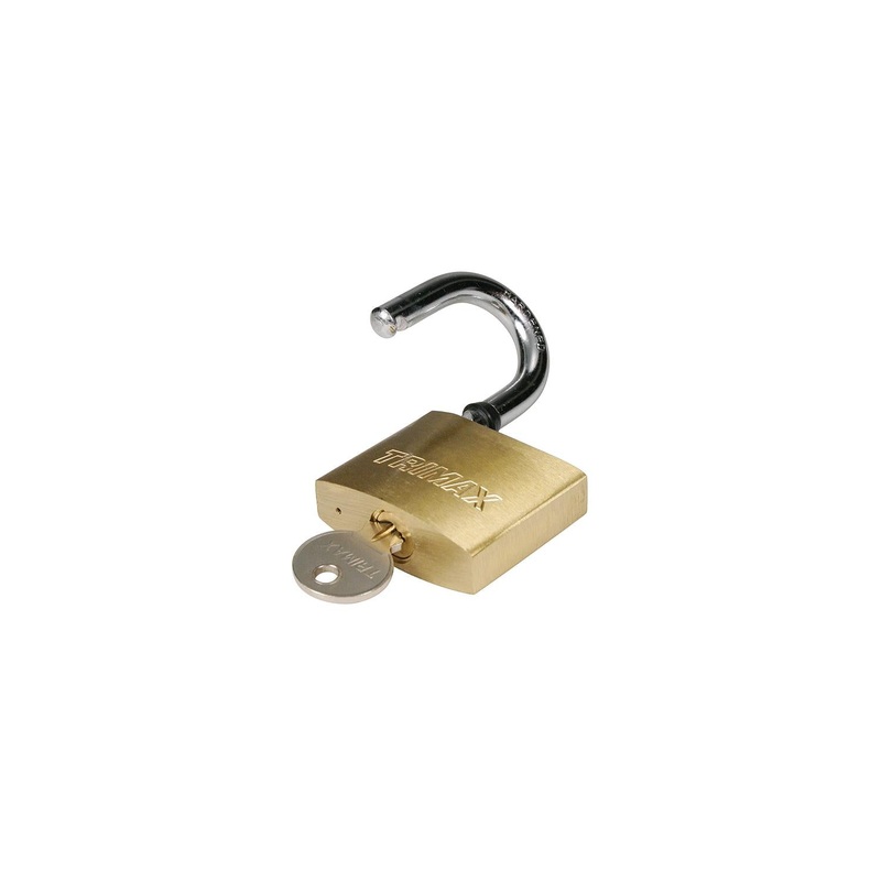 Trimax Locks TPB1137 Marine Grade Solid Brass Padlock