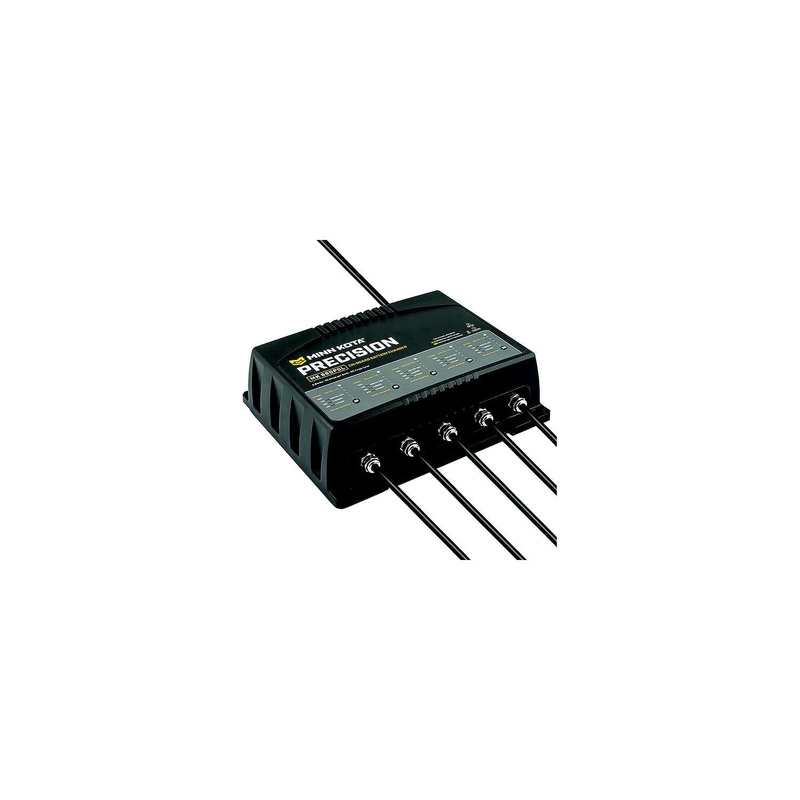Minn Kota 1835500 On-Board Precision Battery Charger, 50A, 5 Banks