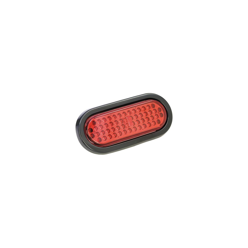 Wesbar 401584 6″ Oval LED Stop, Tail And Turn Lamp, Horizontal Mt.