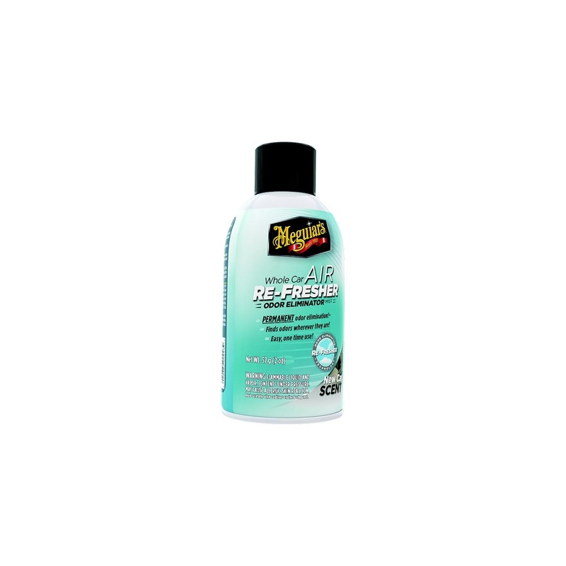 Meguiar’s G16402 Air Re-Fresher Odor Eliminator Mist, New Car Scent