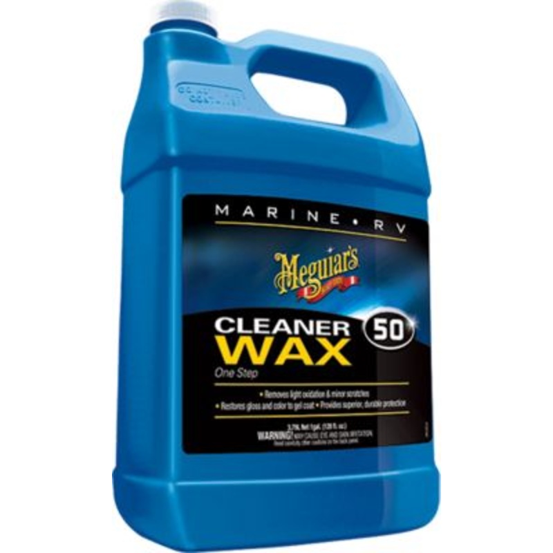 Meguiar’s M-5001 M5001 One Step Cleaner/Wax, Gal, 4/case